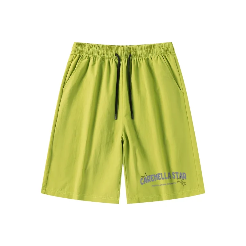 Caramella Casual Shorts Unisex Gray-9