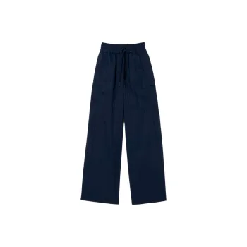 LACOSTE Knitted Sweatpants Women's Marine Blue