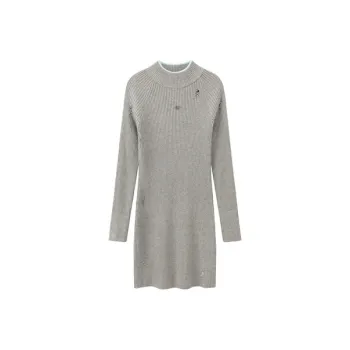 CHUU Long Sleeved Dresses Women's Light Heather Gray