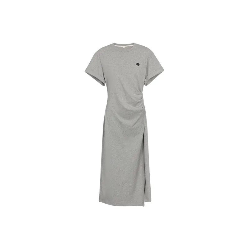 KEAB Short Sleeved Dresses Women's Gray-0