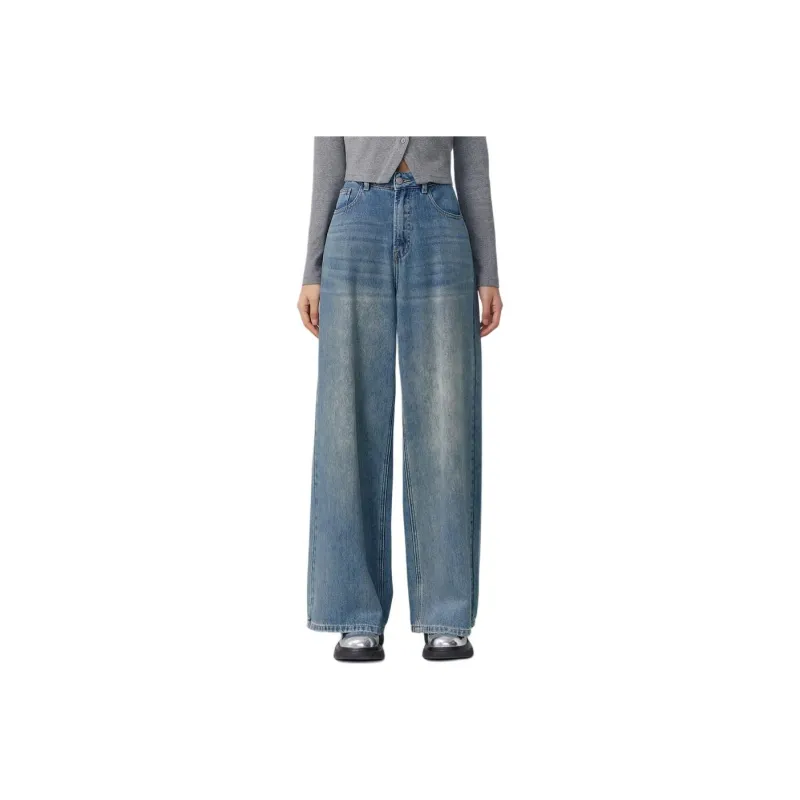 ZIHAN Jeans Women's Denim Blue-0
