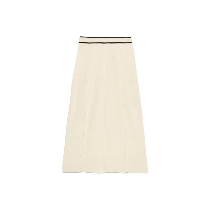GUCCI Casual Long Skirt Women's Ivory White-0