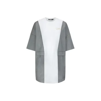EVISU Short Sleeved Dresses Unisex White