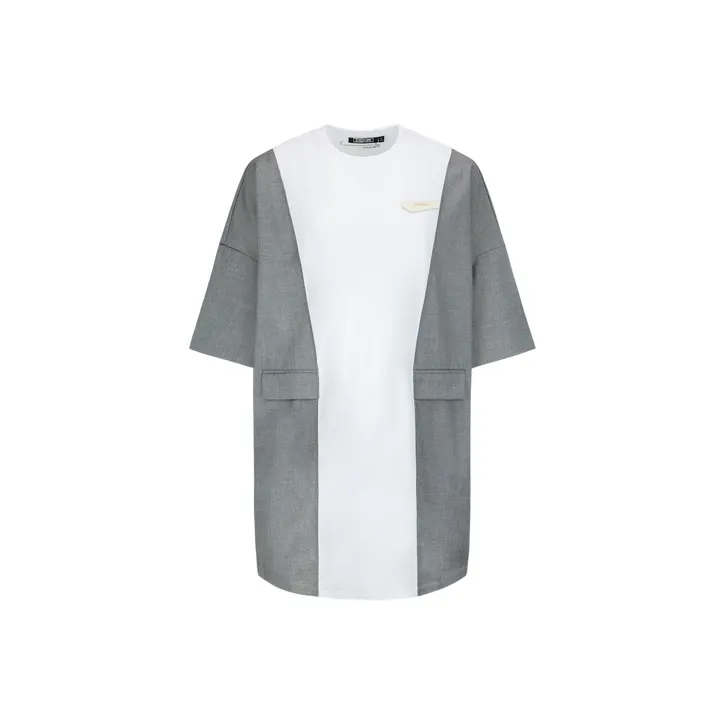 EVISU Short Sleeved Dresses Unisex White-0
