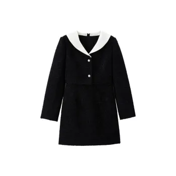 LEDIN Long Sleeved Dress Women's Raven