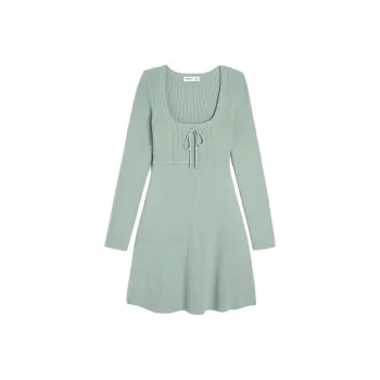 Hollister Long-Sleeved Dresses Women's Green