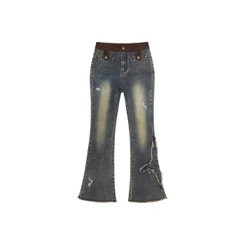 EPTISON WOMAN Jeans Women's Vintage Washed Blue
