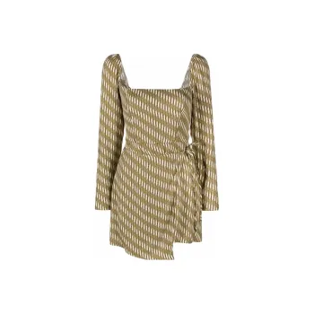 Reformation Long-Sleeved Dresses Women's Green