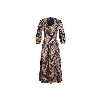 ETRO Paisley Printed Midi Dress
