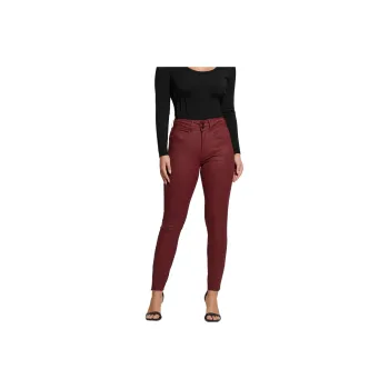 GUESS Shape Up High-Rise Skinny Jeans Jeans Women's Red