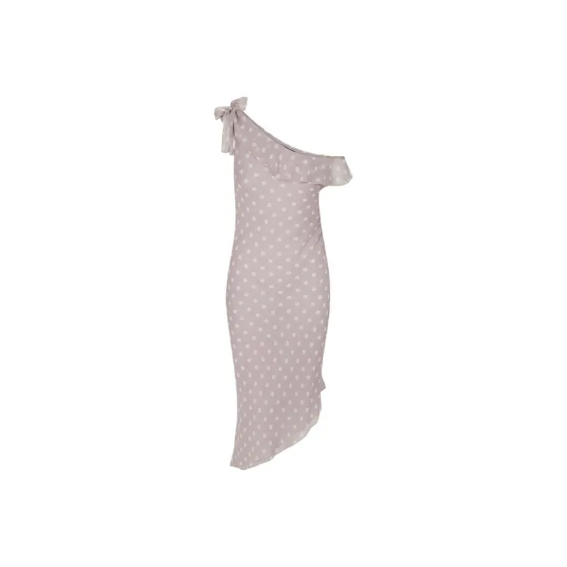 Realisation Par SS24 The Carrie Sleeveless Dress Women's Mauve Spot Light Purple Spots-0