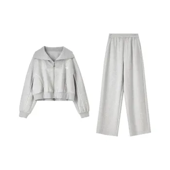 SENTUBILA Casual Suits Women's Light Heather Gray