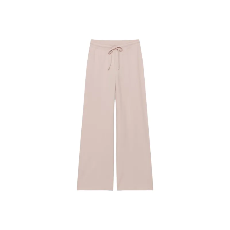 ARITZIA Tna Chill Casual Pant Knitted Sports Pants Women's Bow Pink/Bowknot Pink-0