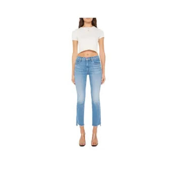 MOTHER The Insider Cropped Jeans