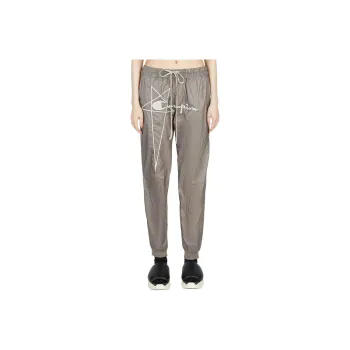 RICK OWENS X Champion Logo Embroidered Drawstring Track Pants