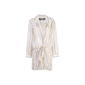 Jacquemus Long-Sleeved Dresses Women's Ecru