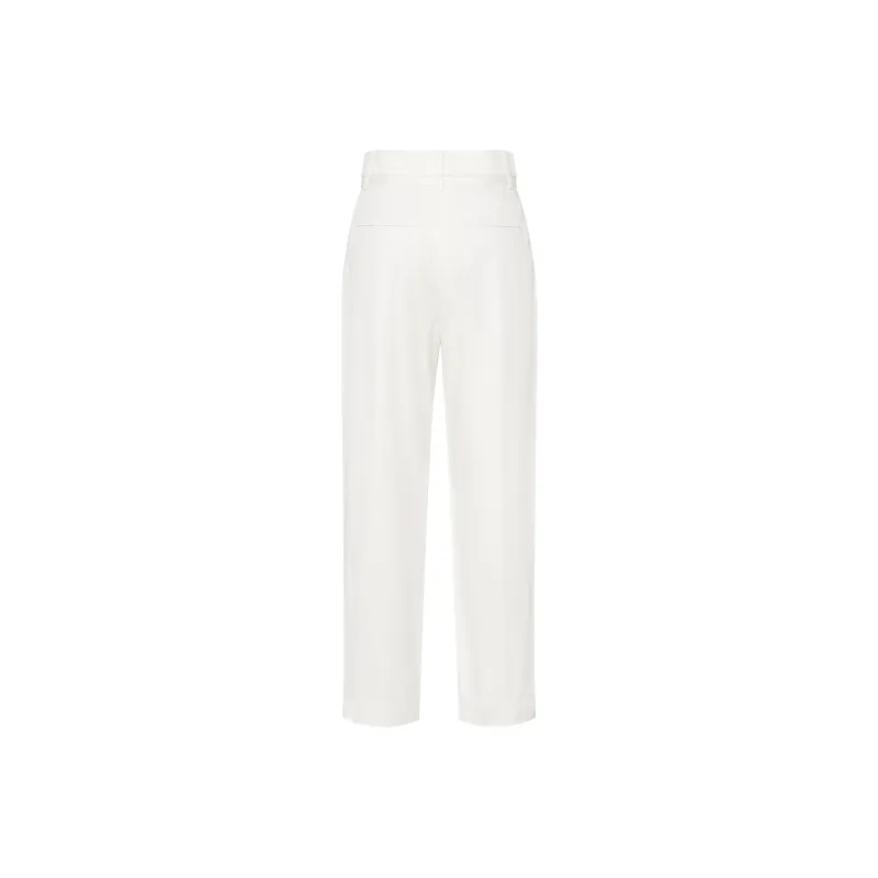 Brunello Cucinelli High waisted Tapered leg Trousers-1
