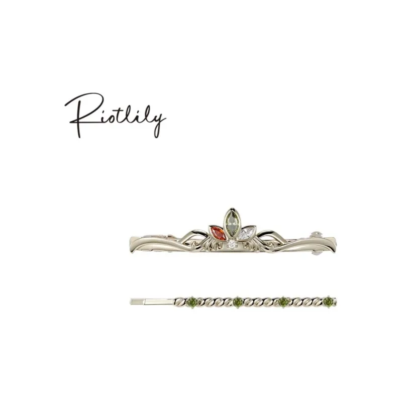 RiotLILY Vintage Princess Refined Noble Alloy Hair Clips Women's-1