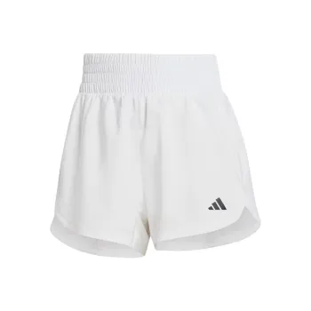 Adidas Free Shipping With AdiClub Pacer Training 3 Stripes Woven High Rise Shorts
