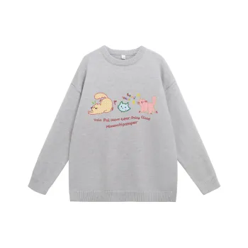 MDLILA Couple Set Unisex White Gray