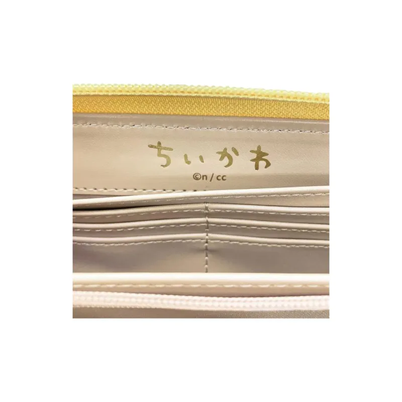 Chiikawa Leather Wallet Women's Yellow-2