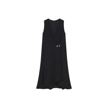 Givenchy 4G motif Crepe Midi Dress