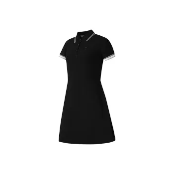 FILA Golf Series Short Sleeved Dress Women's Pitch Black