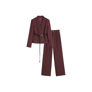 Hang Yi Court Business Suits Women's Ancora Red