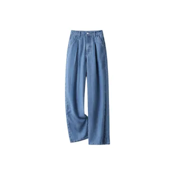 IHIMI Jeans Women's Vintage Denim Blue