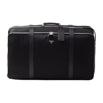 PRADA Recycled Polyamide Travel Bag Unisex Black
