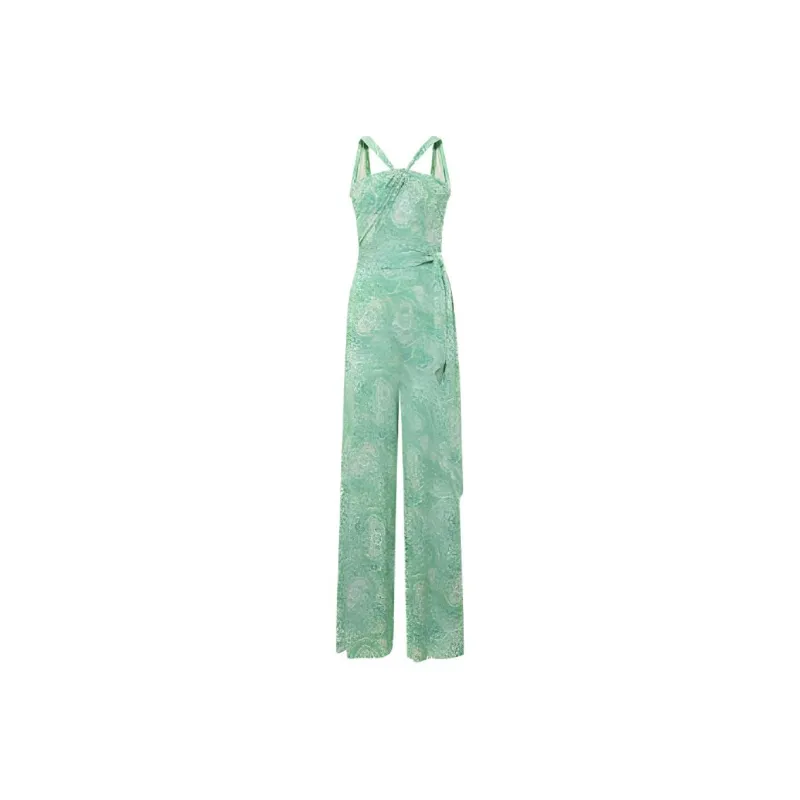 DVF Diane Von Furstenberg Jumpsuit Women's Green-0