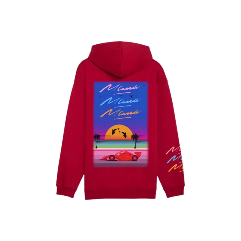 PUMA Sudadera Estampada Con Capucha Para Hombre Scuderia Ferrari Miami Limited Edition-1