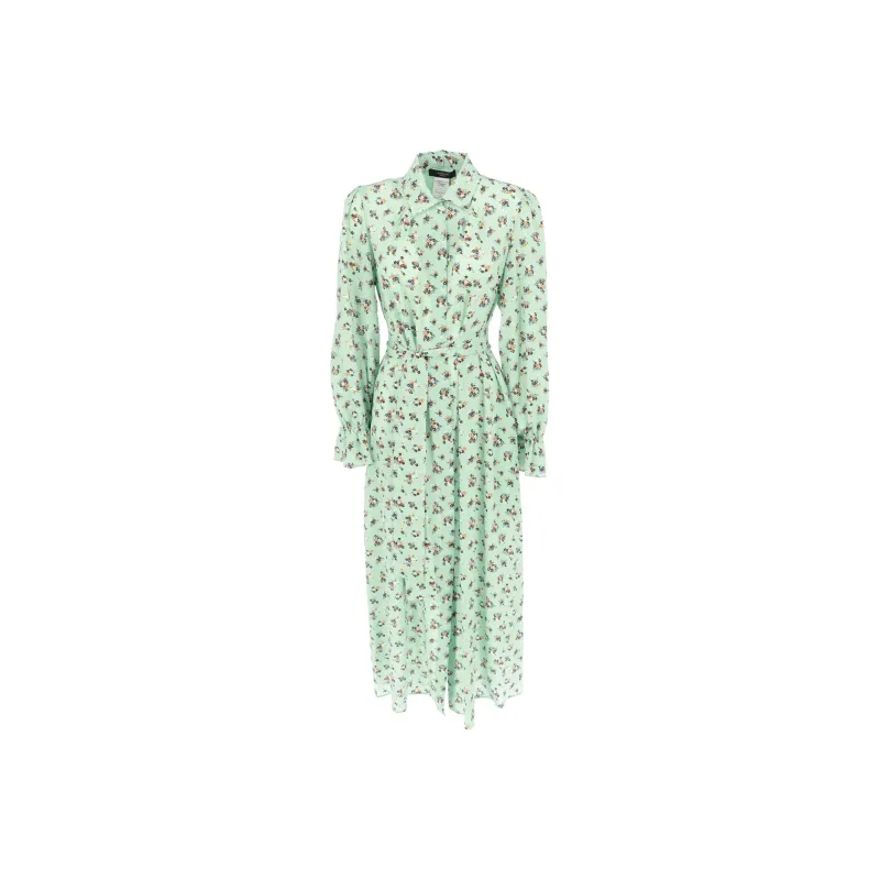 WEEKEND MaxMara Long-Sleeved Dresses Women's Green-0