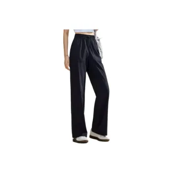 Anta Sports Life Collection Knitted Sweatpants Women's Basic Black