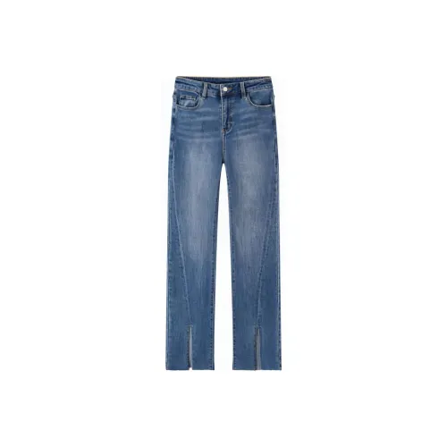EICHITOO Jeans Women's Denim Blue