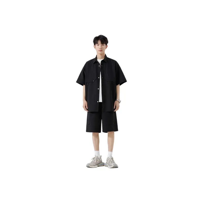 Anyveiw Shirt Matching Set Unisex-2