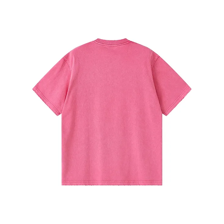 WULISHAONIAN T Shirts Unisex Fuchsia-1