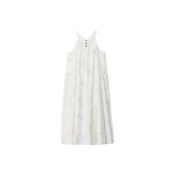 CHARM PICK Sleeveless Dress Women's White