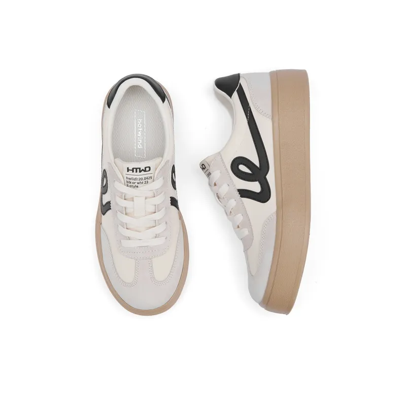 Hotwind Heartbeat Early Spring Collection Anti Slip Wear Resistant Low Top Skateboard Shoes Women's-12