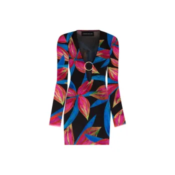 LOUISA BALLOU Long-Sleeved Dresses Women's Multicolor