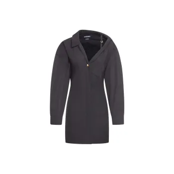 Jacquemus Asymmetric Shirt Dress