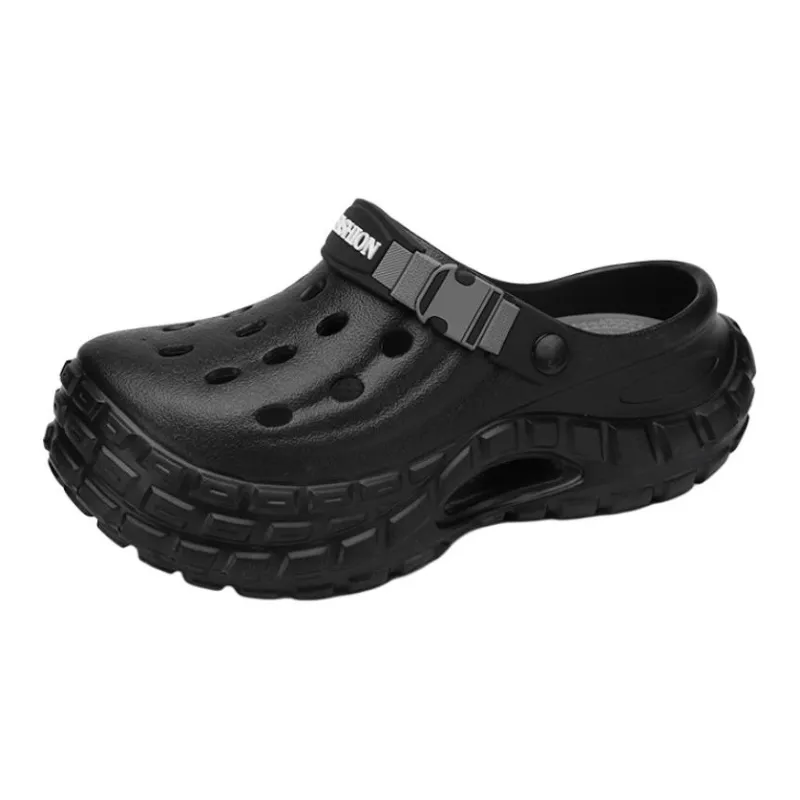 BEAR UNION Home Slippers Black Gray-0
