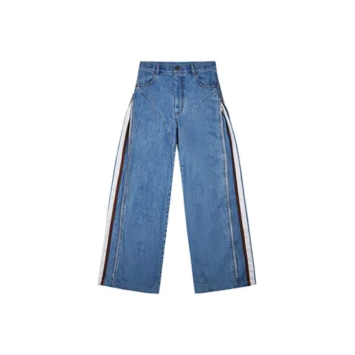 Lost In Echo Jeans Women's Washed Light Blue