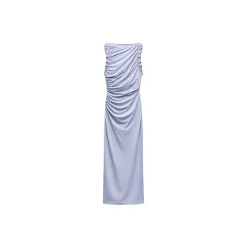 ZARA Sleeveless Dress Women's Blue / Lavender