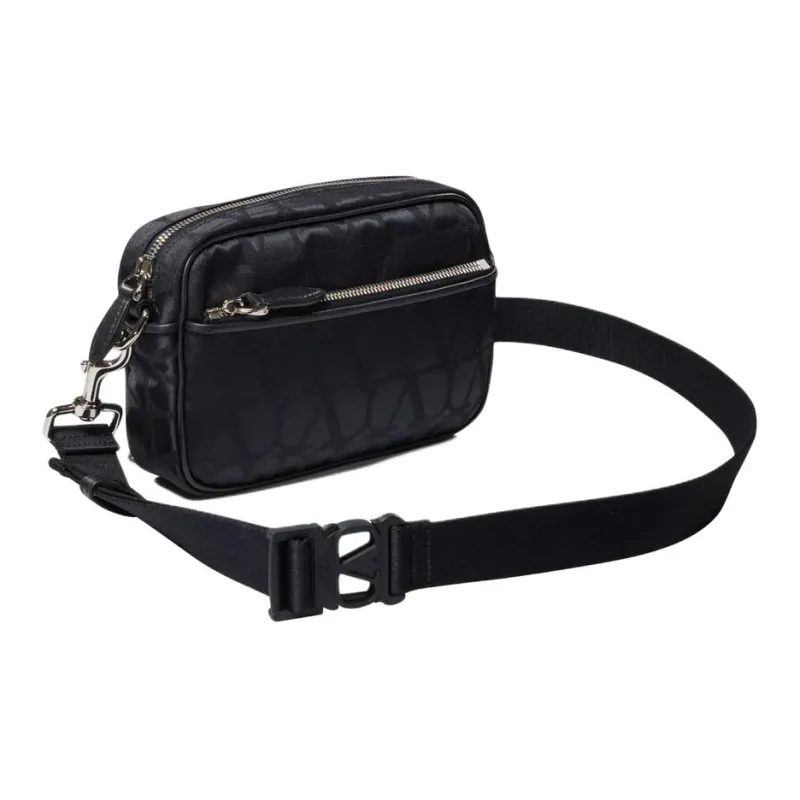 Valentino Calfskin Crossbody Bag, Shoulder Bag Women's Marine Blue-1