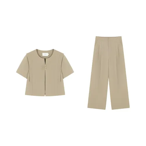 Mo Han Yi Mei Casual Suit Women's Green