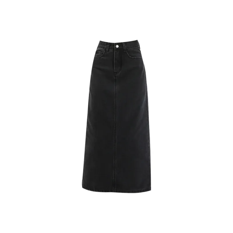 FOREVER 21 Denim Long Skirts Women's-6