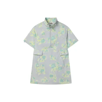 FILA x MAISON KITSUNE ORIGINALE Short Sleeved Dresses Women's Rosemary Gray GY