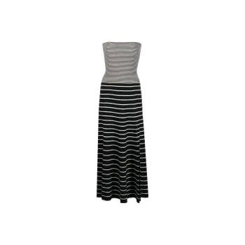 GIORGIO ARMANI Sleeveless Dresses Women's Gray