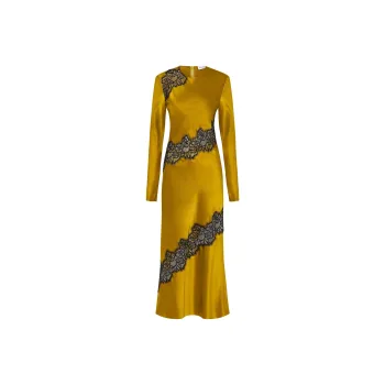 Rebecca Vallance Selena Slip Midi Dress